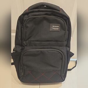 Samsonite Black and Red Accent Backpack